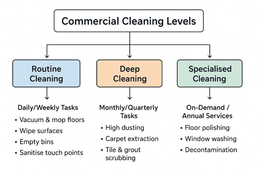 What Does Commercial Cleaning Include?